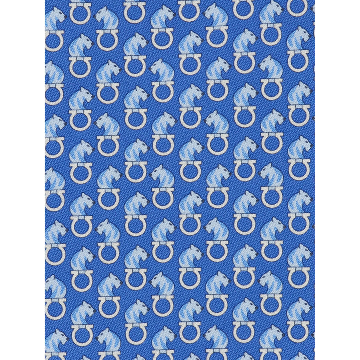 Ferragamo Ties - Blue | 02ff34cc381dcb011ac0fd3ef166a35ee5f7fe02