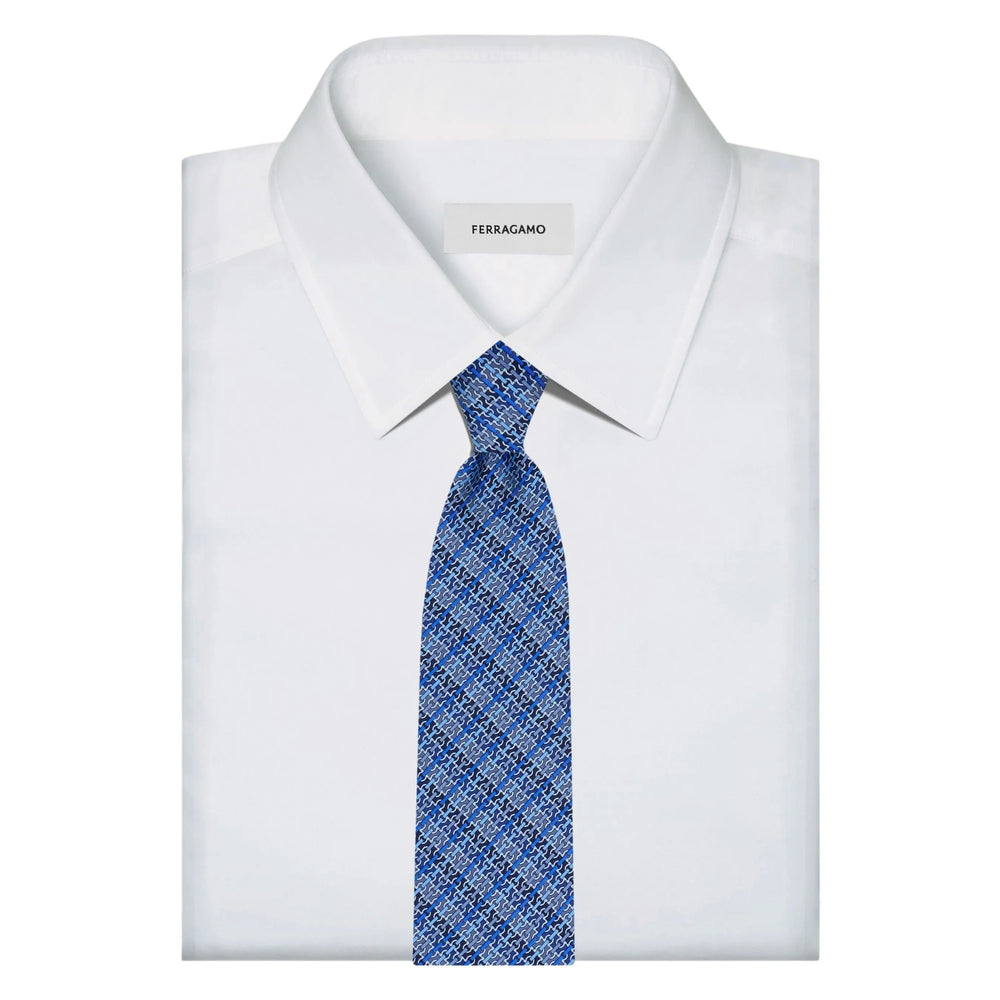 Ferragamo Ties - Blue | d299a1a1f9c79871b2323ca2dccb94d038e5fa98