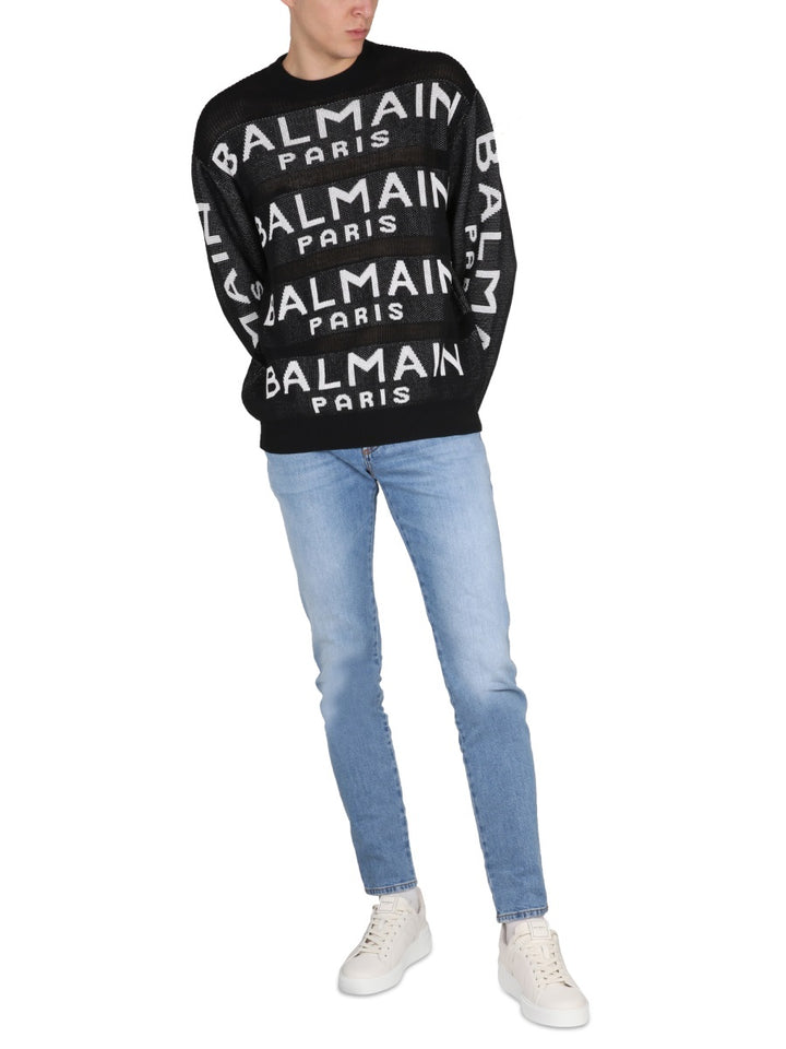 Balmain Sweaters - Black | Wanan Luxury