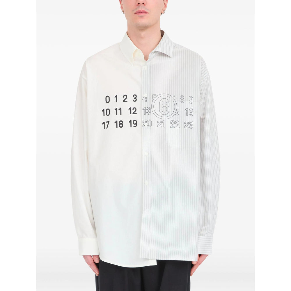 Mm6 Maison Margiela Shirts - White | f881b26d8ae1e61243a4b6472c7581db0f7bc1e7
