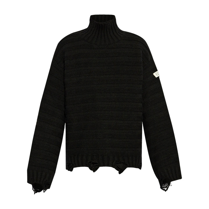 Mm6 Maison Margiela Sweaters - Black | 285d3d41dc6ef840a7180f79fa159296fd300e8e