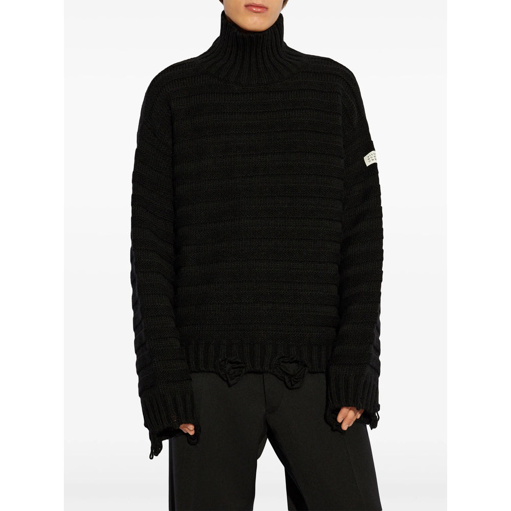 Mm6 Maison Margiela Sweaters - Black | a11c3ac46c3a236d64c3bba5a5846e0840c2ad4e