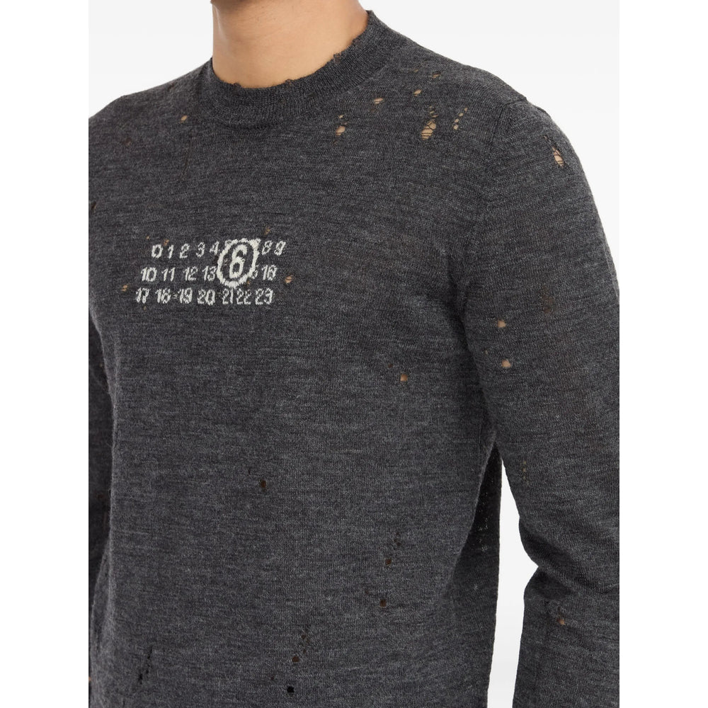 Mm6 Maison Margiela Sweaters - Gray | fd731b002f53f5826b0911a34fb75cee318213cc