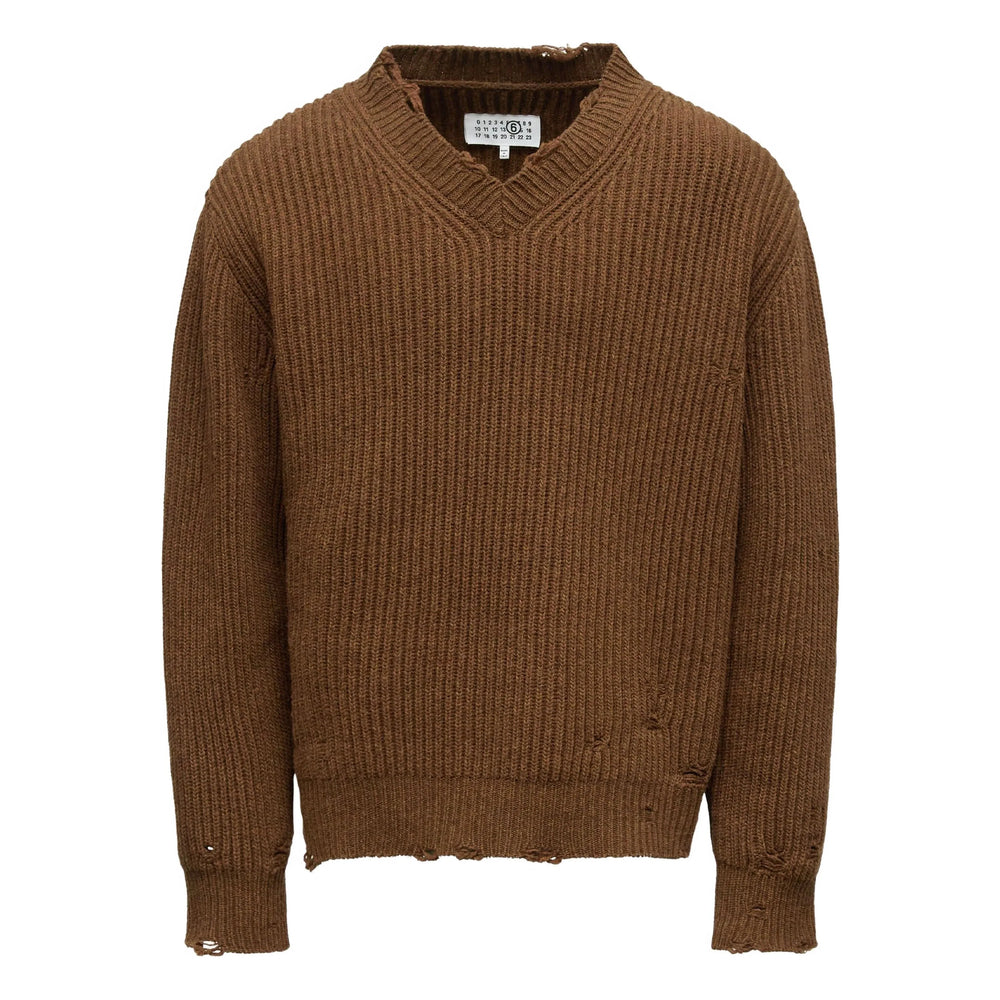 Mm6 Maison Margiela Sweaters - Brown | 997ea748d02b71e7e129b36d890777d94e641b82