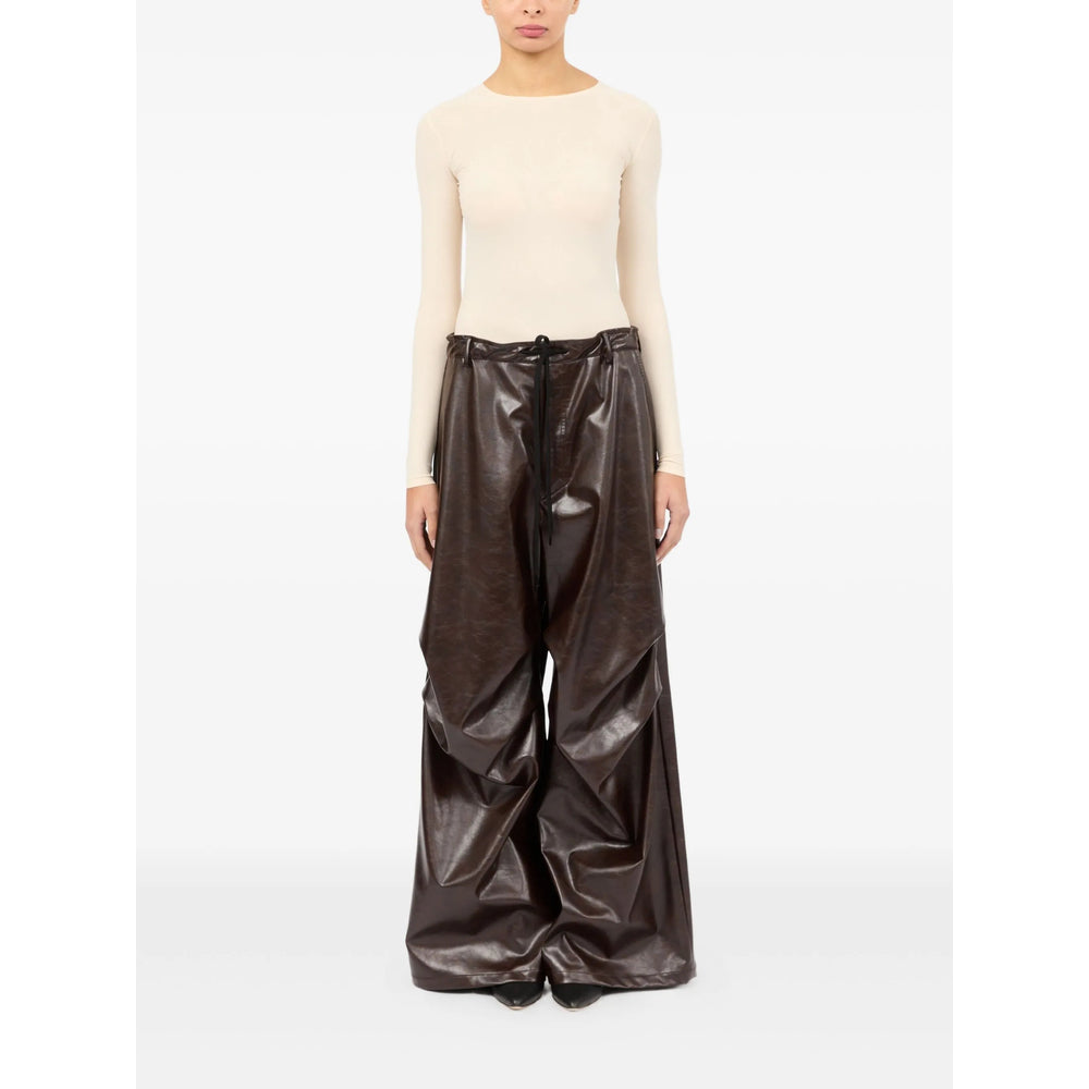 Mm6 Maison Margiela Pants - Brown | 46285743446d049c1cddb62b970b0c2d89a00222