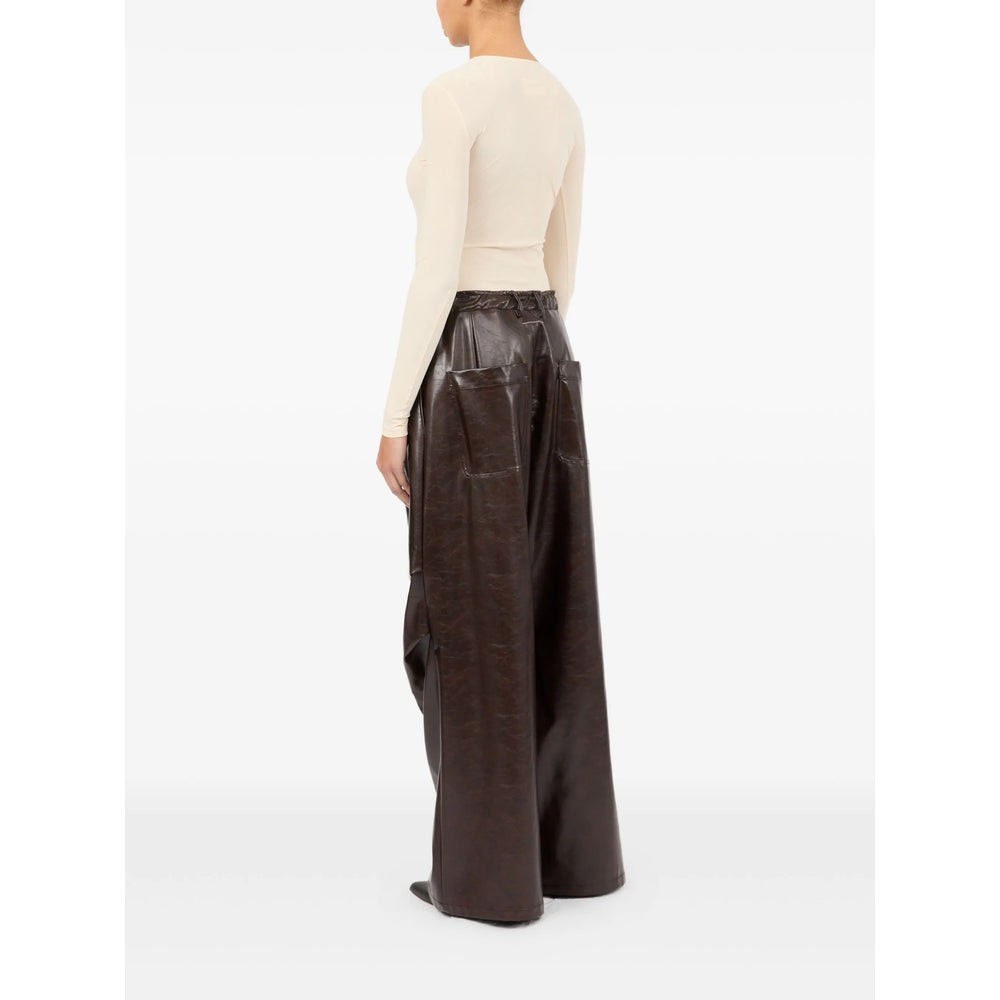 Mm6 Maison Margiela Pants - Brown | 8815186430d0f3021fd072263fd6841143a40371