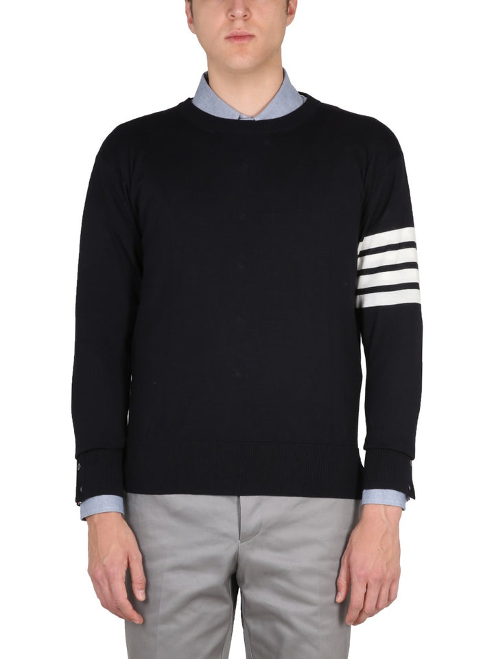Thom Browne Sweaters - Blue | Wanan Luxury