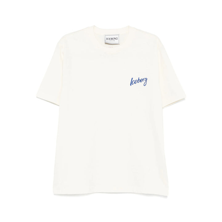 Iceberg T Shirts - White | 8c8c1fd3812238358fcf6bde330abbb043923577