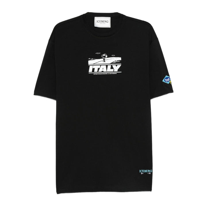 Iceberg T Shirts - Black | f5646099d515f5c3c285c7b0c9fedbe67625393a