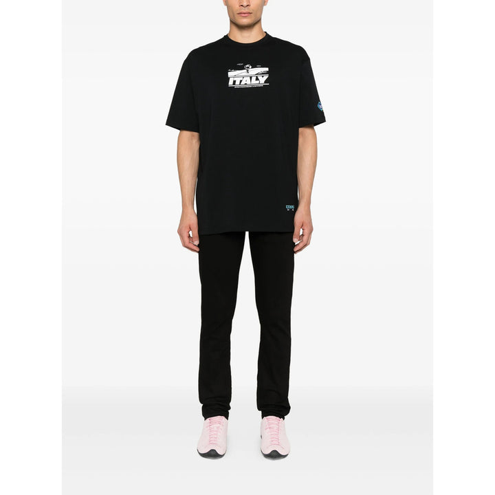 Iceberg T Shirts - Black | 175208d6d90c3137f0cf72ce5e136b9f5f55aca0