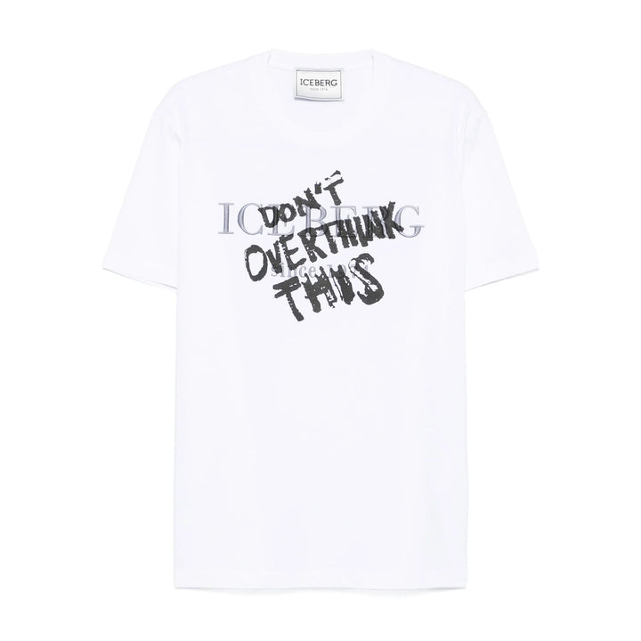 Iceberg T Shirts - White | 5b9381ba300c436315007682c771b8cb70ce783c