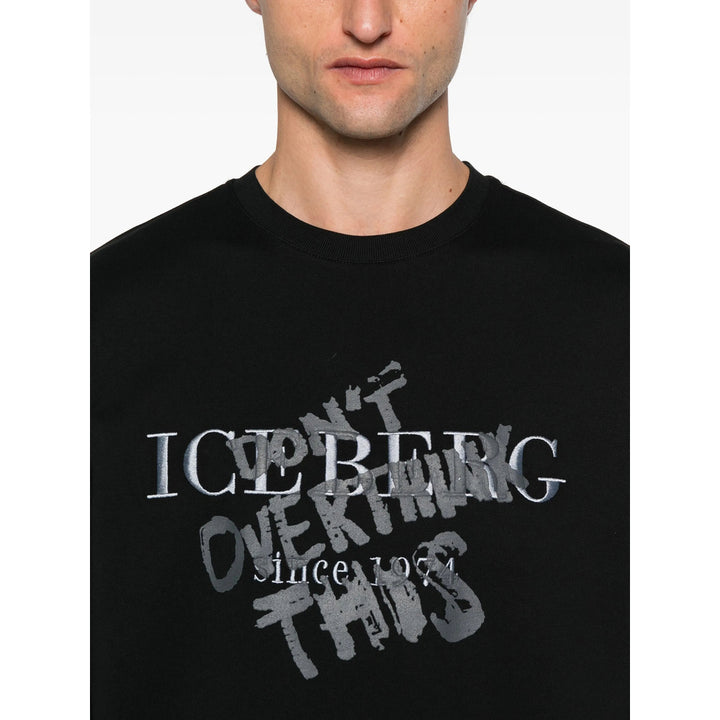 Iceberg Sweatshirts - Black | d4057b63ad1d0f08604a1636fcff81b913b9a9c0