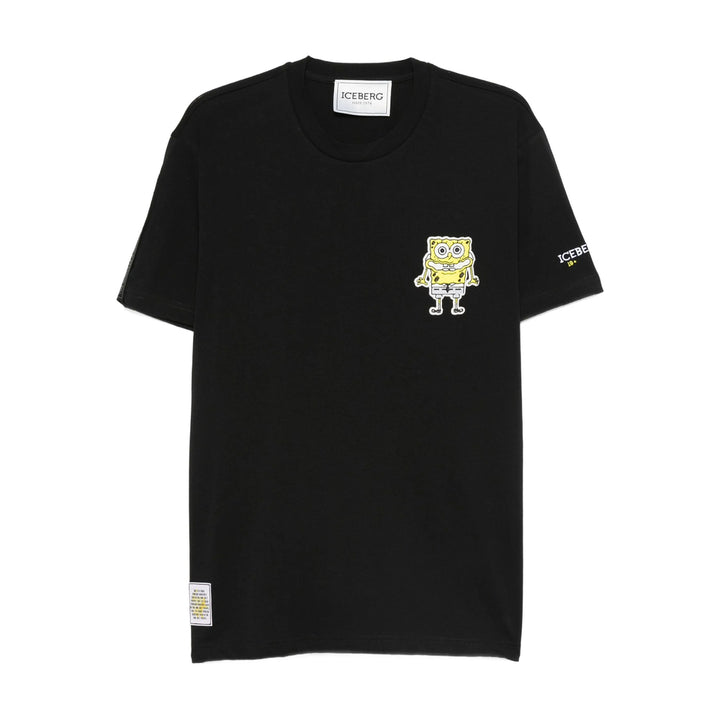 Iceberg T Shirts - Black | c12006df0634156be03597c9e780039cb0ebf431