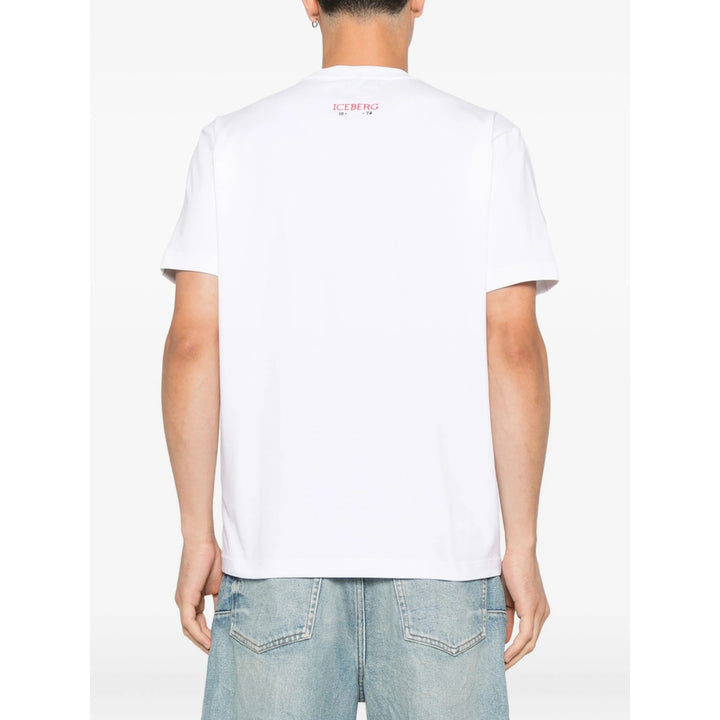Iceberg T Shirts - White | 4e208f13a7b8e608e54c94a409850781c5353cac