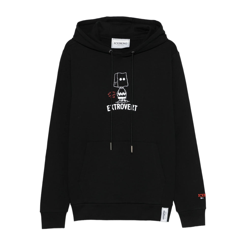 Iceberg Sweatshirts - Black | 87079e2b1e770e06e1bae5aed05f5ad61ca1d1ca