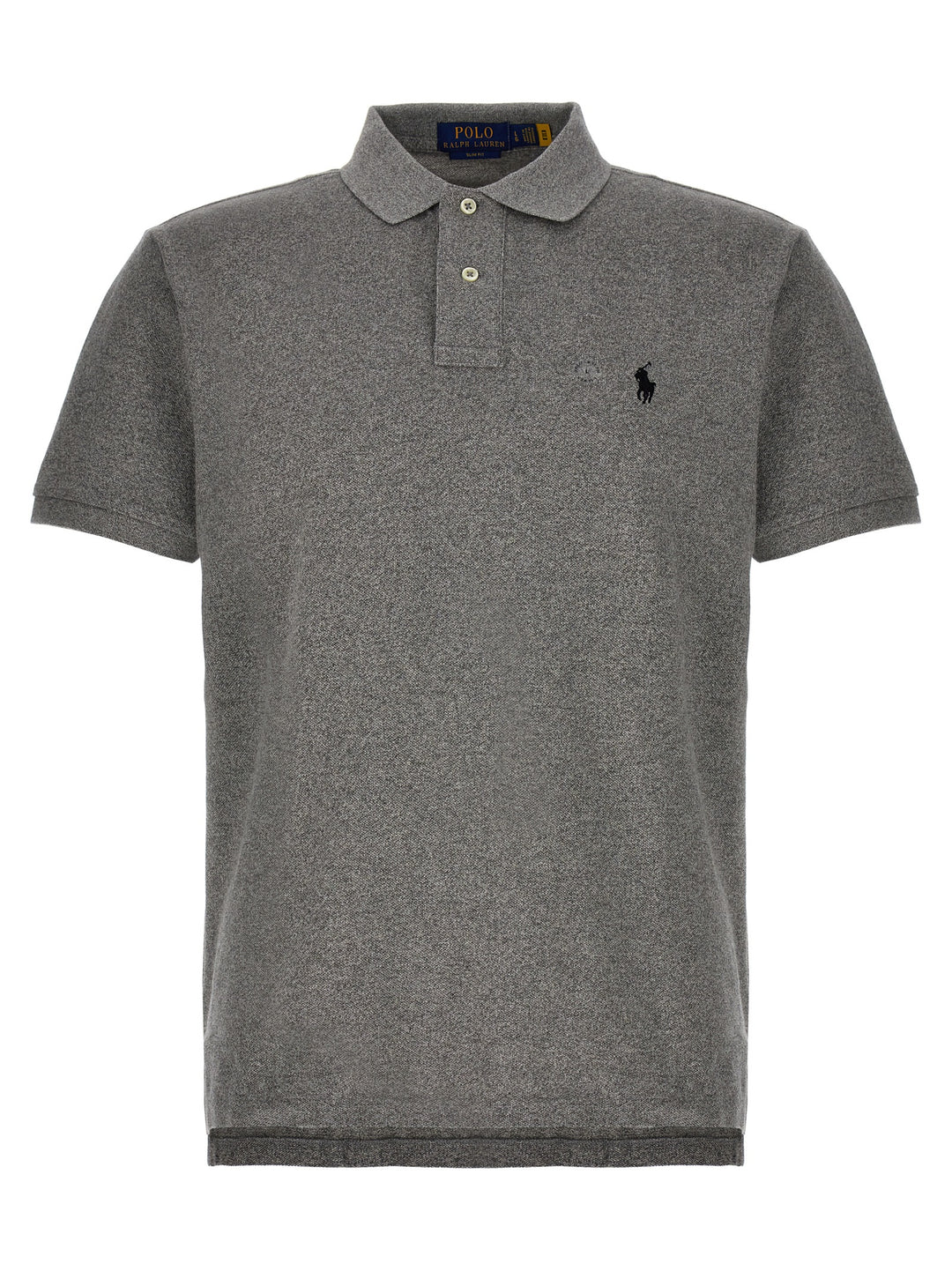 Polo Ralph Lauren Logo Polo - Gray | b0f4ca81c17c3715f486c44f7f83e08a821f4858