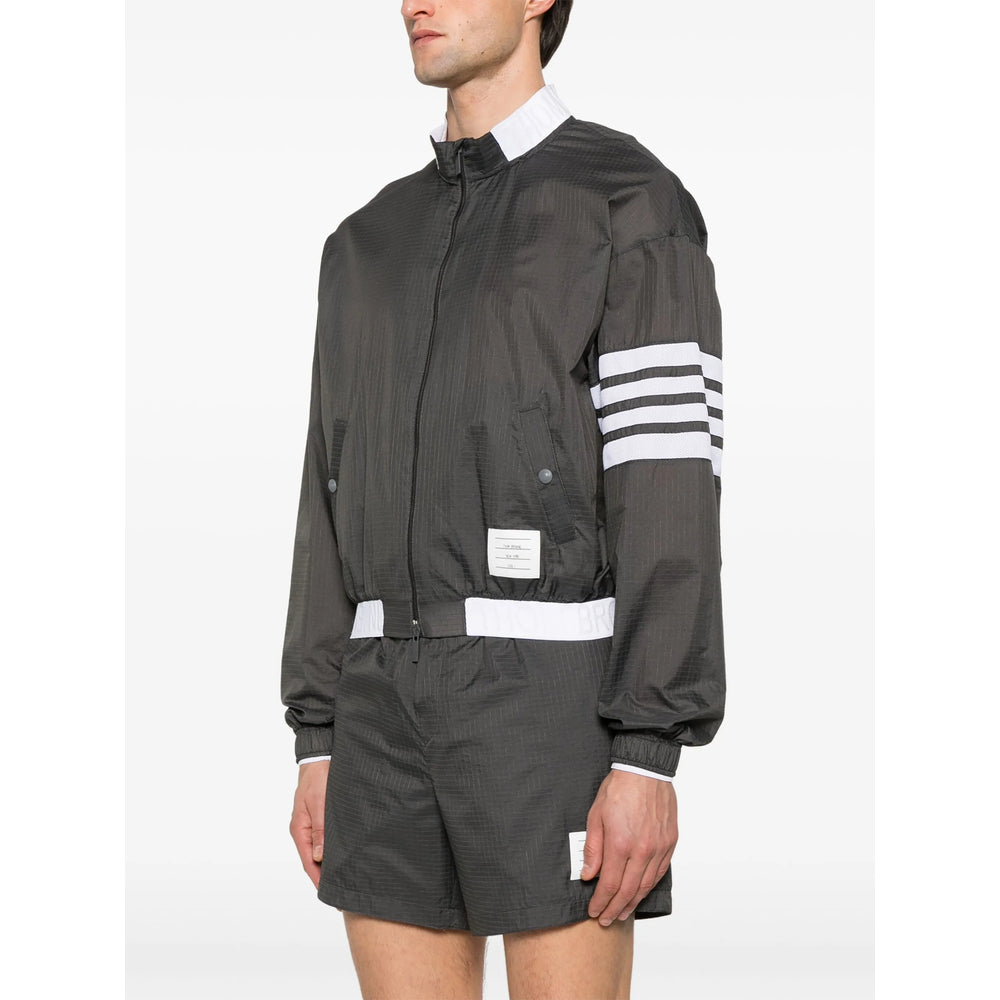 Thom Browne Outerwears - Gray | 9f587ad82cdab77d668dc987a0595ef8cff79084