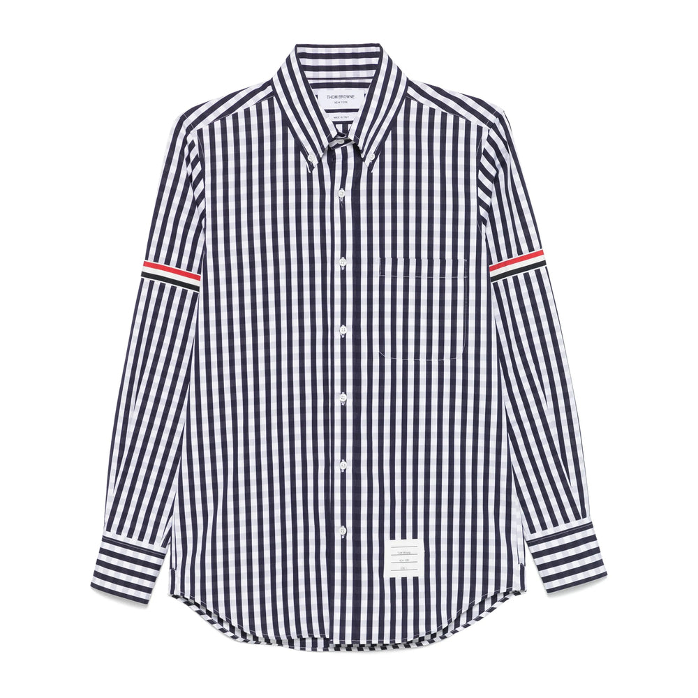 Thom Browne Shirts - Blue, White | 6de3d868f6f1209d5f4dcba029a646178edb01d2