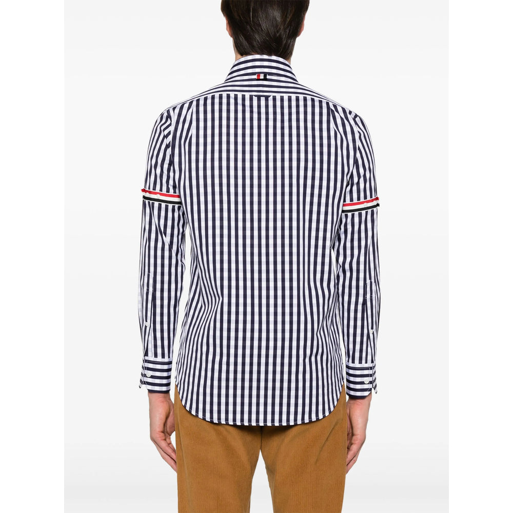 Thom Browne Shirts - Blue, White | 9d71bf93cd086edecd96bf15a83e26b5705bedbd