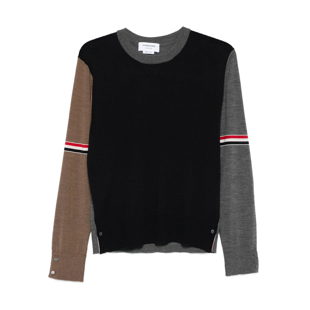 Thom Browne Sweaters - Blue, Gray | a62ed63581d00375930d93a2d1906e93dbd2c321
