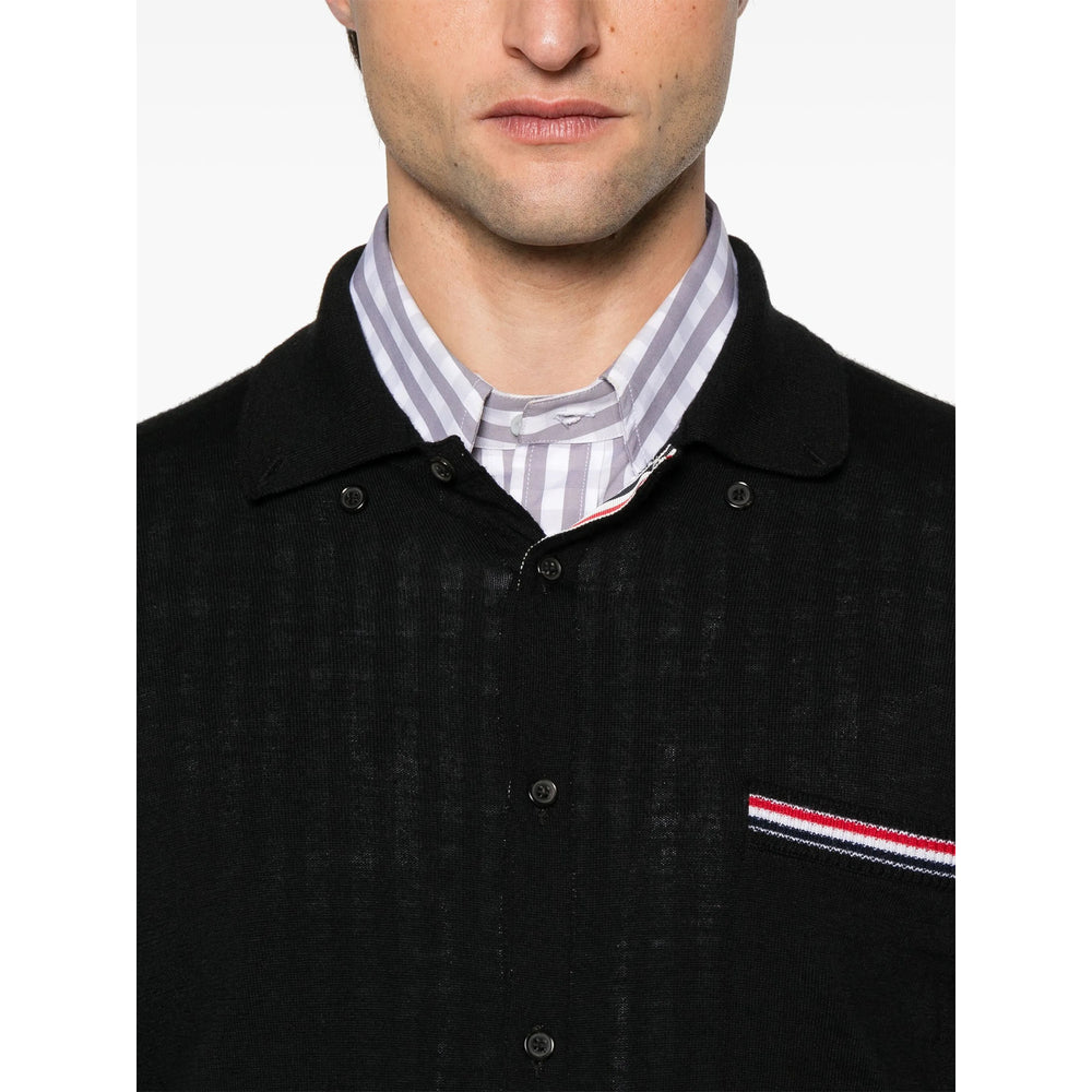 Thom Browne Sweaters - Black | e0f70ea48b0c13e9f7e66d61ed4d5e35ca0e0637