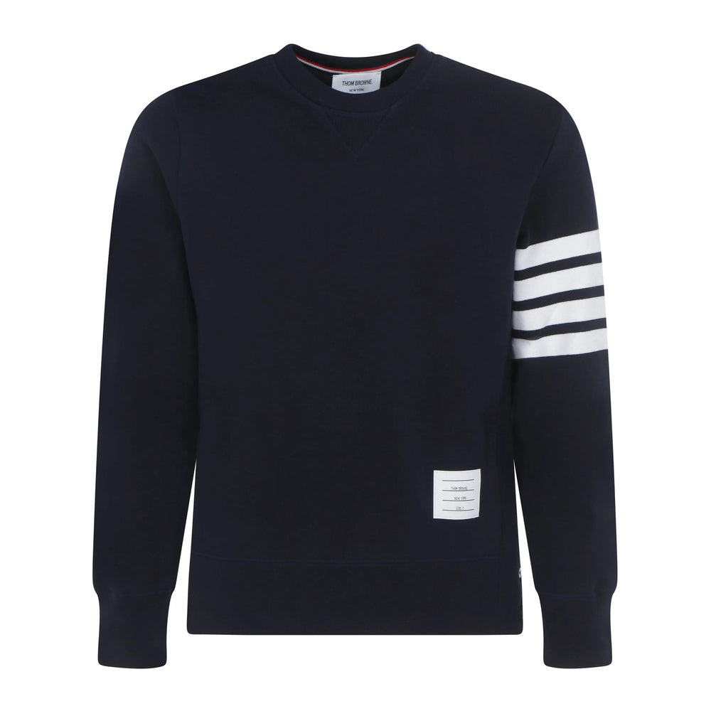 Thom Browne Sweatshirts - Blue, White | d2bb8935ab6cf3d480895beda2ef7177e556c78a