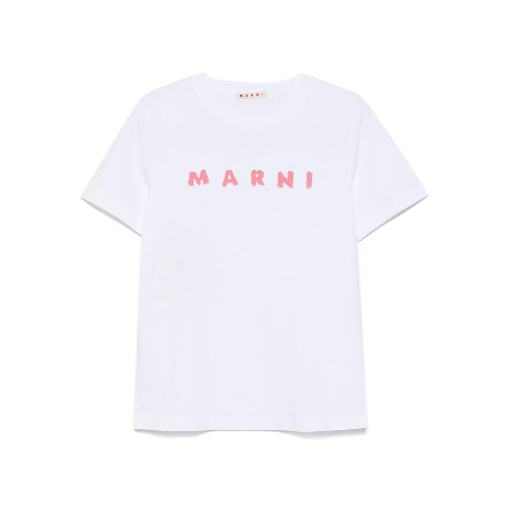 Marni T Shirts - White, Red | 02f45089964923d8cc7e8a4db6fff4e34e853a2d