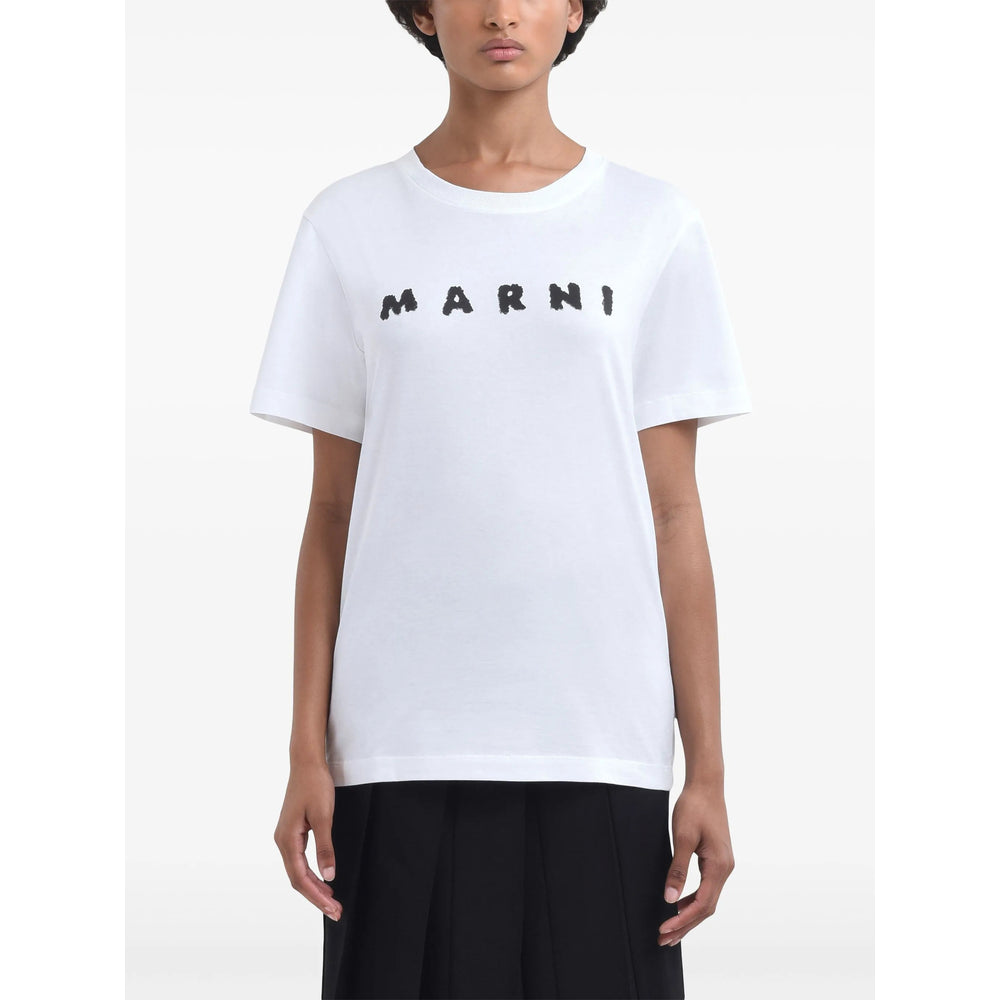 Marni T Shirts - White | bcd2ae0b0ee5ee9ecedb9218593c6fd4ad7d1e0f