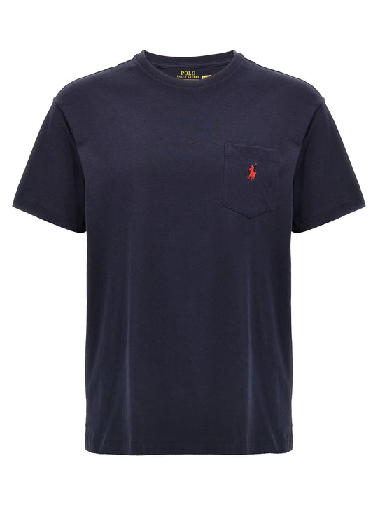 Pocket T-Shirt Blue