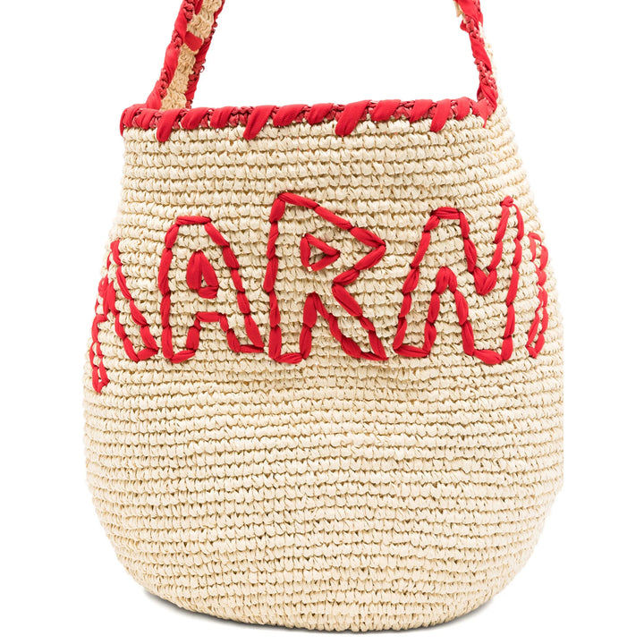 Marni Bags - Neutral, Red | e8c183de59f947e98a9413dcf182d0deac71f960