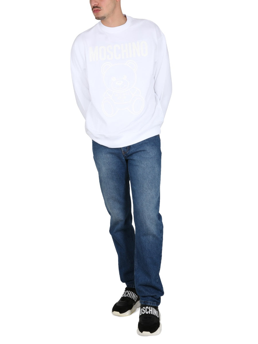 Moschino Sweatshirts - White | Wanan Luxury