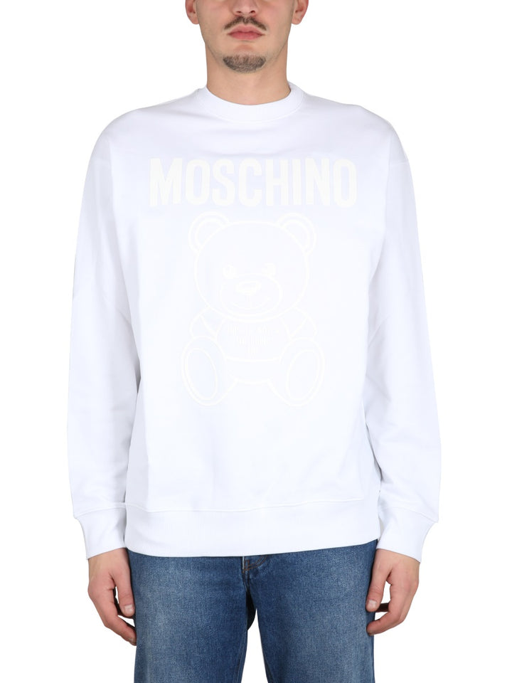 Moschino Sweatshirts - White | Wanan Luxury