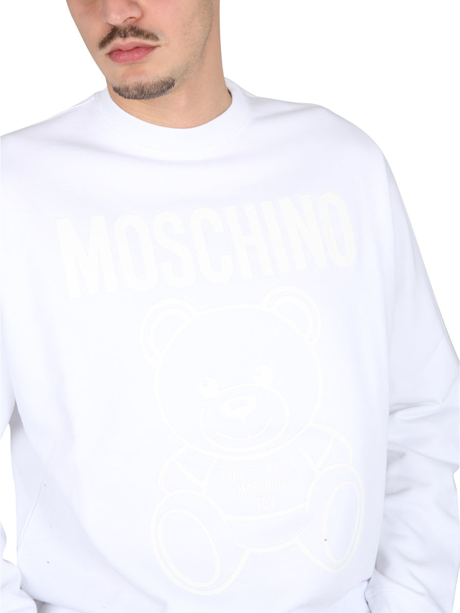 Moschino Sweatshirts - White | Wanan Luxury