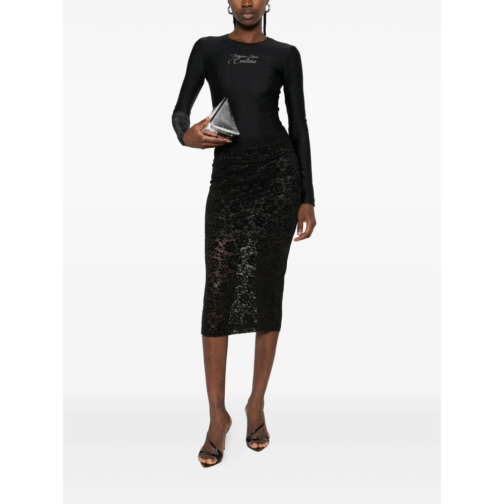 Versace Jeans Couture Bodysuits - Black | be8683a538e72a6edafe5a28ae27cb27886af520