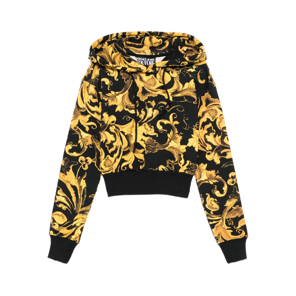 Versace Jeans Couture Sweatshirts - Black, Gold | 3f45aafe0e8c18b8e5326aa193269d815ab399e6