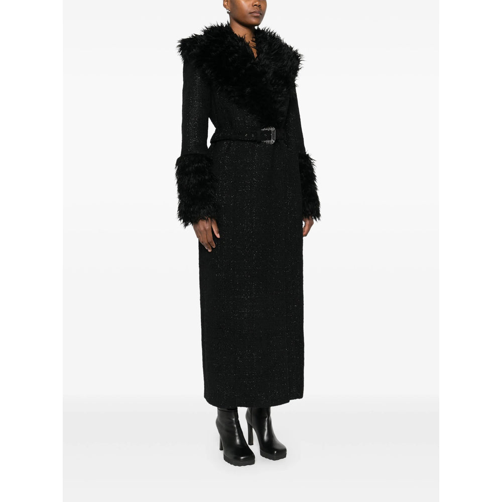 Versace Jeans Couture Coats - Black | cc2c2876d4266484d7b1843e8c06d1b626e39669