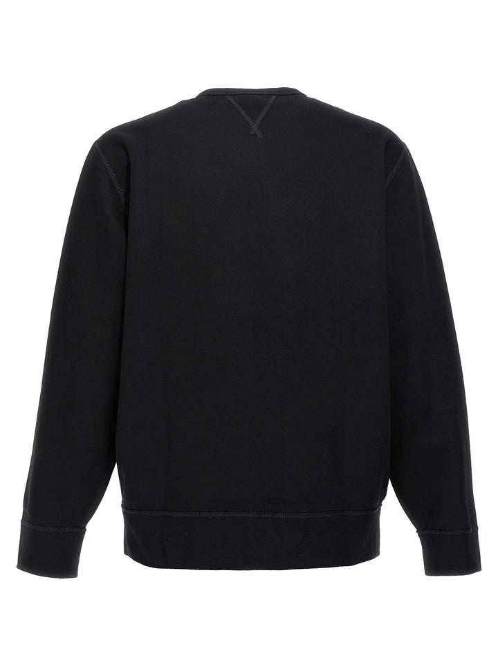 Polo Ralph Lauren With Embroidered Logo Sweatshirt - Black | f56b26f7a9fcf97691ad8e4951986e50ba7dd511