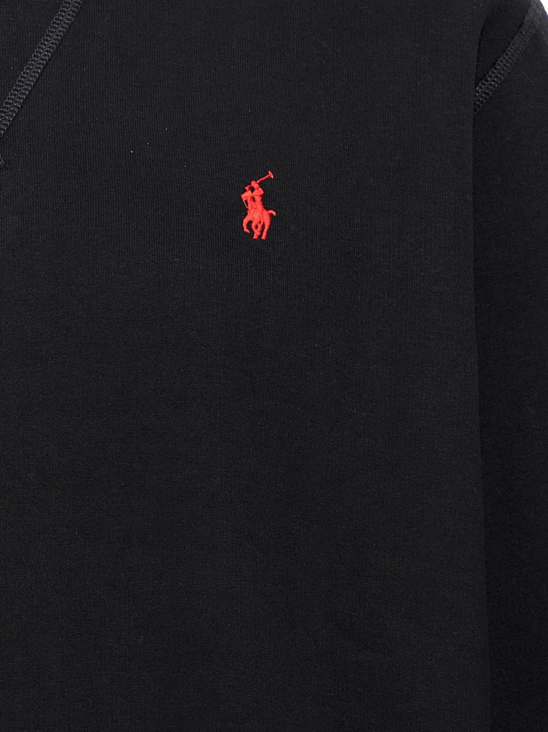 Polo Ralph Lauren With Embroidered Logo Sweatshirt - Black | 101e8f072c5fe399bab58abded4ea7fd70392f46