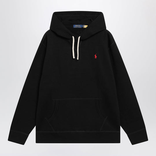 Black Cotton Hoodie
