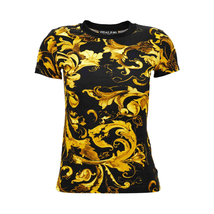 Versace Jeans Couture T Shirts - Black | fbfef453adc2f14c07d5469ac486004e48dded66