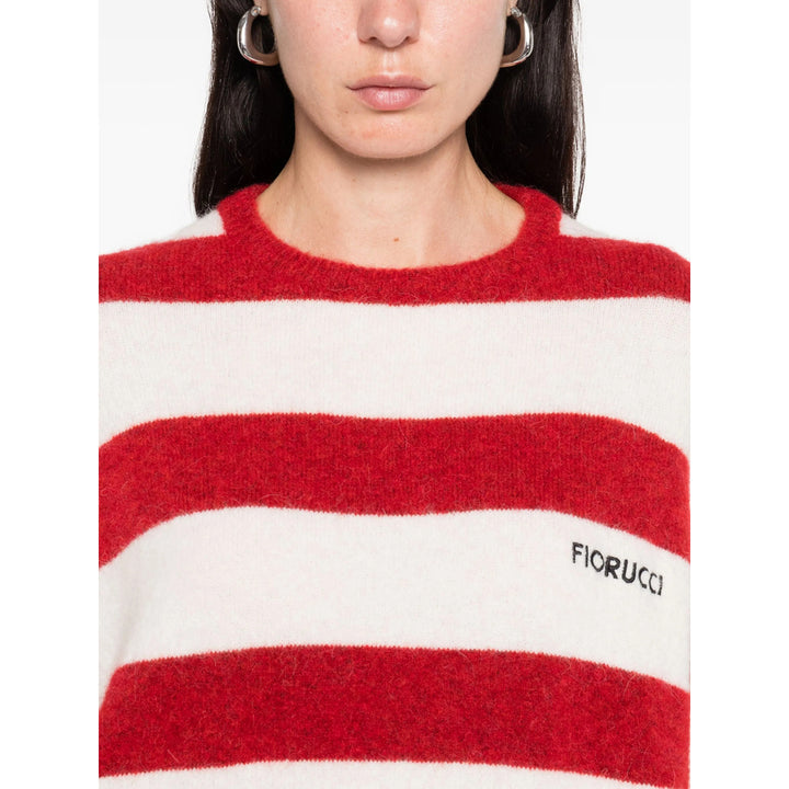 Fiorucci Sweaters - Red, White | 72999e228dc9e737b37d20aa359450a1d87ce07e