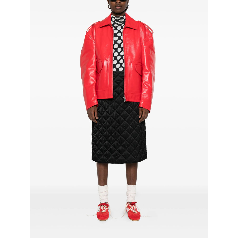 Fiorucci Leather Outerwears - Red | 7ba575be7d9bc891cfba3582be9b16aac659af4b