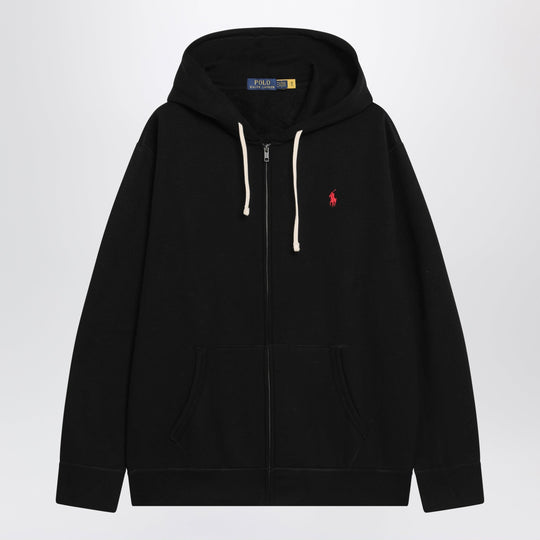 Black Zip-Up Hoodie