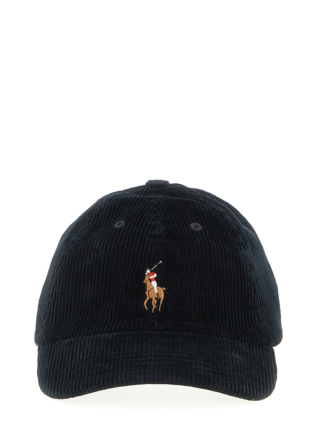 Polo Ralph Lauren Ribbed Velvet Hat Hats - Black | fde83d68511b805a10cc160791a1c24ea95f9075