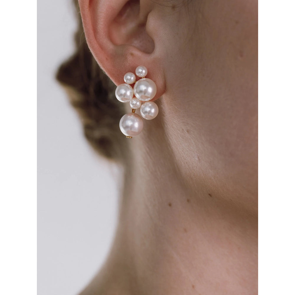 Jennifer Behr Jewellery - White, Gold | 4bfac52c756d267425c629e39deb583dca95712f