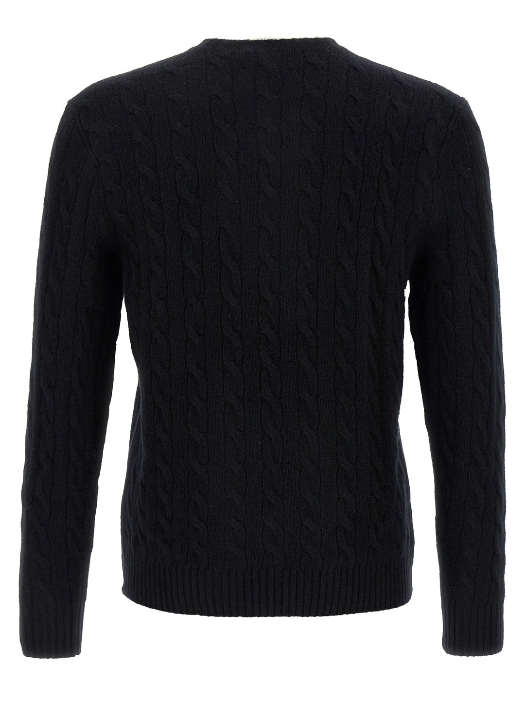 Polo Ralph Lauren Braided Sweater Sweaters and Cardigans - Black | abd6437c185debc733c607072e4532d12cc69907