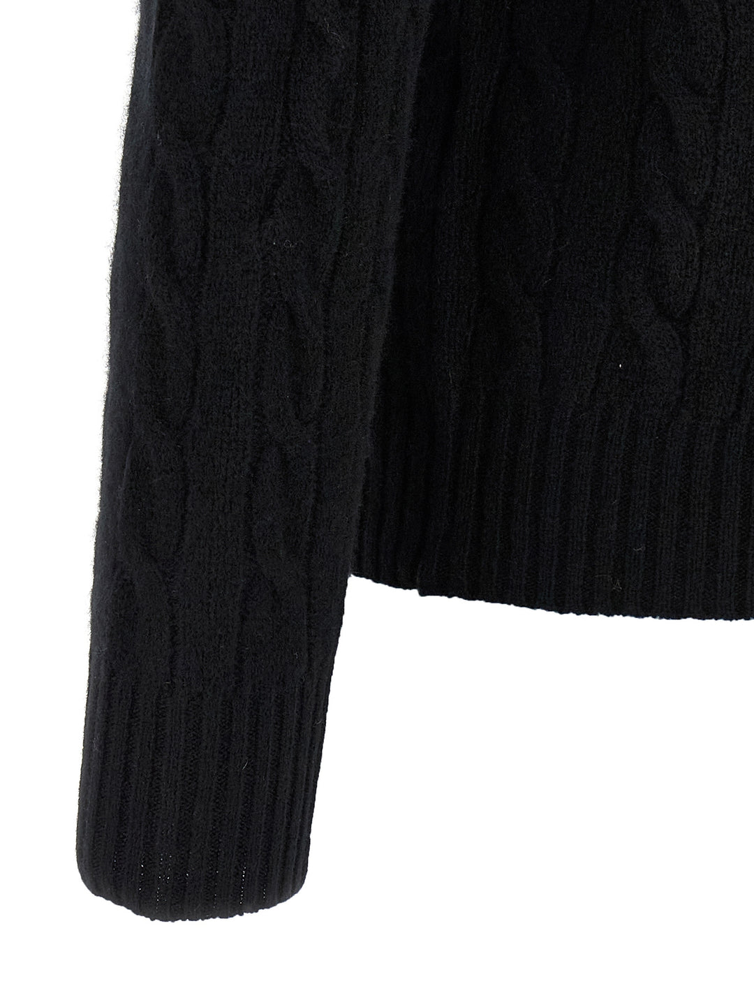 Polo Ralph Lauren Braided Sweater Sweaters and Cardigans - Black | deafc38bd67f1d9dd7b3f6fbba0dee05bf743bd0