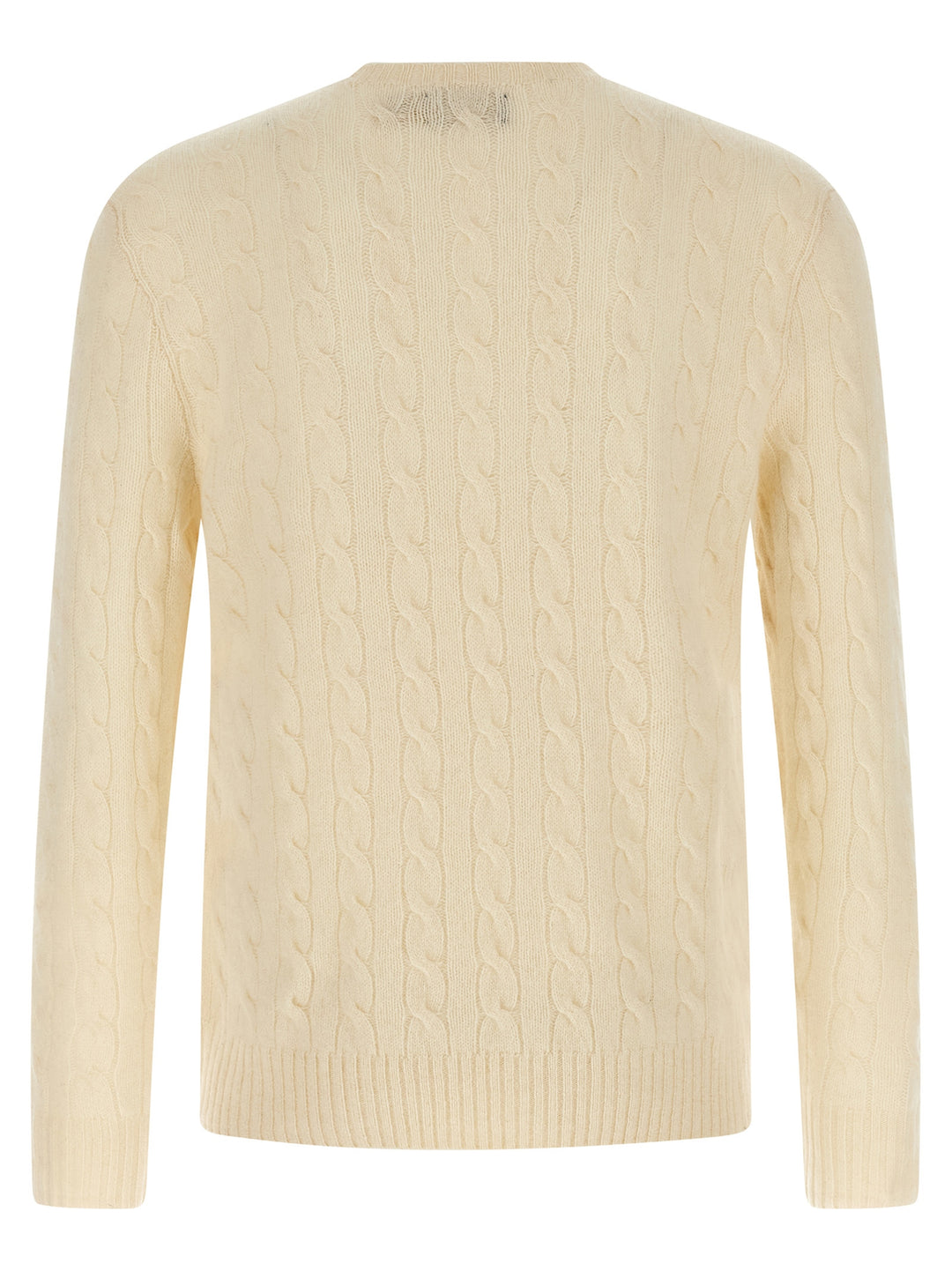 Polo Ralph Lauren Braided Sweater Sweaters and Cardigans - White | f5d262b13747be909669dbae18c8419054991d8b
