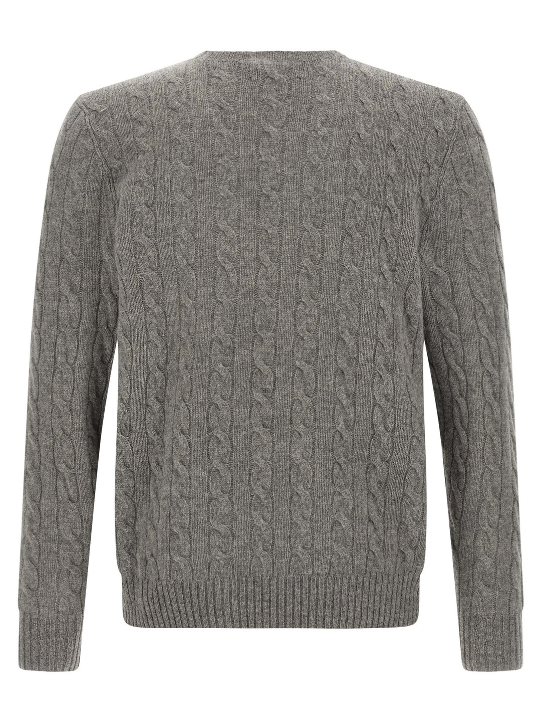 Polo Ralph Lauren Braided Sweater Sweaters and Cardigans - Gray | 82e59ecfac3010a703fb94cc34c6fd728a2c08cc