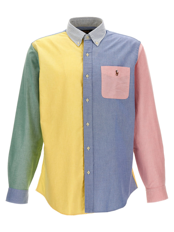 Polo Ralph Lauren Patchwork Shirt With Logo Embroidery Shirt and Blouse - Multicolor | dcb2ea78fe2f9f3cd556eb45c37a89cedd7d0748